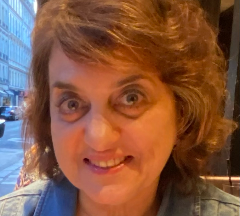 A heads hot of Harvard math department executive director Irene Minder.